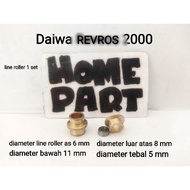 Bearing Line Roller Daiwa Revros 2000 Bearing 1 pcs line roller 1 Set