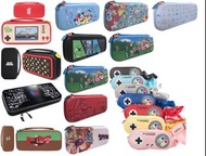 多款OLED/Switch/Lite Case/Cover 保護殼/保護套/收納包   透明/純色/黑色/金屬鐵盒/super mario 超級瑪利歐/星之卡比/角落生物/玉桂狗/kuromi/多啦a
