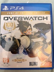 PS4 Overwatch 遊戲 光碟