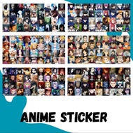 ANIME STICKER 3.5X3.5CM 36 PCS || ANIME STICKERS 4 THOUSAND GET 36 PCS MANY ANIME VARIATIONS SIZE 3.