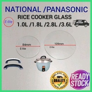 1 pcs National Panasonic Rice Cooker cover Glass(84mm /109mm)1.0L /1.8L /2.8L / 3.6L