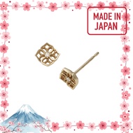 【Made in Japan】[Agate] agete 【K10 Diamond Earrings】 1015111200908999