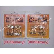 005 Battery Terminal Set(Cooper)/006 Battery Terminal Set(Cooper) （Positive&Negative in 1 set) (2pc)