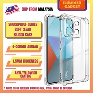 Poco F6Pro F6 F4 F3 X6 X5Pro X5 X3GT X3Pro X3 Crystal Clear TPU Case