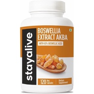 STAY ALIVE Boswellia Serrata Extract Capsules 1000mg with AKBA and 65% Boswellic Acid, 12:1 Resin Ex
