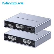MINDPURE HDMI Splitter 4Kx2K/ 30Hz 1 in 2 SW006
