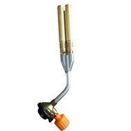 Double copper tube gas torch