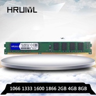 RAM DDR3 4GB 8GB 2GB 1066 1333 1600 1866 1066mhz 1333mhz 1600mhz RAM DDR3 4GB 8GB Memory Memoria For Desktop PC 2G 4G