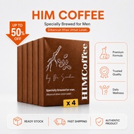 HIM Coffee Dr Samhan Herbal Coffee for Men Tongkat Ali Halal Himwellness