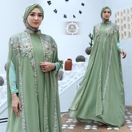 Gamis Kaftan Termewah Baju Lebaran Terbaru Abaya Turki elegant hiqh Qualyti 2023