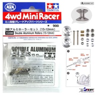 TAMIYA 15398 DOUBLE ALUMINUM ROLLERS 13-12MM