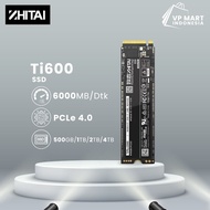 ZHITAI SSD Ti600 6000 500GB/1TB/2TB/4TB Solid State Drive SSD Untuk Laptop M.2 SSD Nvme Notebook PCI