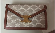Celine Triomphe Wallet on Chain WoC