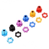 4Pcs 17mm Hex Nuts Splined Wheel Hubs for RC Traxxas 1/8 1/10 E-MAXX Summit E-REVO REVO 3.3 Slayer P