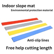 Indoor Ramp Mat/Uphill Mat Wheelchair Plastic Door Threshold Step Ramp Mat Household Indoor Sweeping