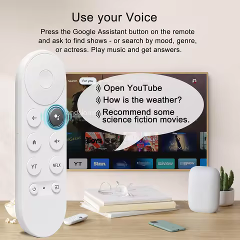Voice Replacement Remote Control Model G9N9N for Chromecast with Google TV And Google TV Streamer Ex