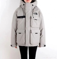 The North Face Eco Polar Air Down Jacket 韓國版户外機能防水多口袋工裝羽絨連帽外套