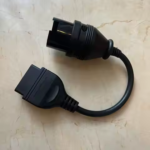 For Toyota 17Pin To 16 Pin For OBD OBD2 Adapter Cable Lead Diagnostic Interface 17 pin OBDII Extensi