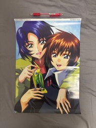 Gundam Seed 海報 基拉大和 亞斯蘭察拉