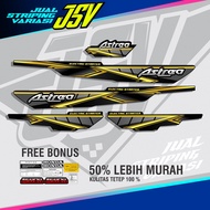 HONDA PRIMA Striping Astrea CLUB PrimaHONDA Astrea Grand Sticker Variation 1992 1993 1994 Astrea Bul