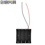 18650 Battery Box Battery Holder 18650 Battery Box with Cable Parallel 3.7V 4 Sections 18650 Battery