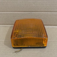 Yellow Box Variation Lights for Old Car 808 Size 9.3 cm