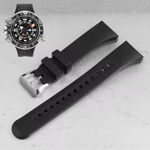 Rubber Watchband For Citizen BN2029-01E BN2021-03E BN2024-05E Big/Huge Monster Diving Water Ghost Me