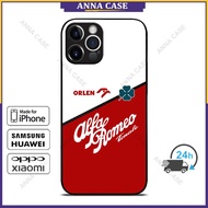 Alfa Romeo F1 C42 livery Phone Case for iPhone 17 Pro Max / iPhone 16 Pro Max / iPhone 14 Pro Max / 
