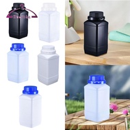 [Amleso2] Wide Mouth Square Bottle 1L Chemical Dispenser Bottle for Laboratories Reagent