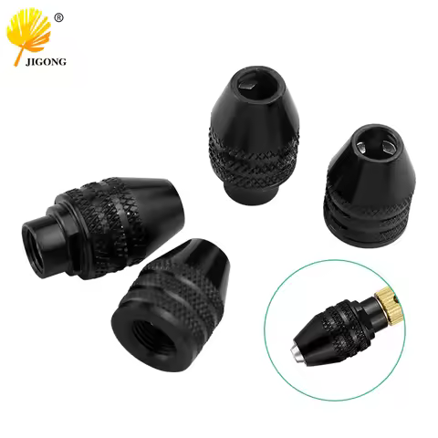JIGONG chuck for tools M7x0.75 M8x0.75 chuck Universal mini grinding chuck 0.3 x3.2 mm collet adjust