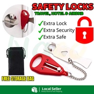 Portable Door Lock Hotel Airbnb Home Security Privacy Travel Lock Mini Hardware Door Lock Safe Prote