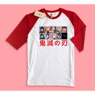 Demon Slayer Hashira the pillar Anime Raglan T-Shirt