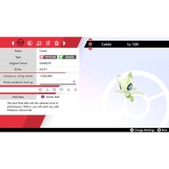 Pokemon Sword & Shield - 6IV CELEBI