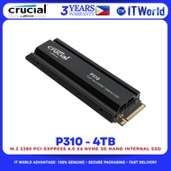 Crucial P310 4TB NVMe Gen4 M.2 2280 Laptop/Desktop SSD itw