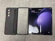 Samsung Galaxy Z Fold 5 with Case + s pen + wireless charger