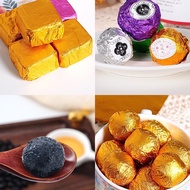 100pcs Aluminum Foil Chocolate Wrapper Candy Paper Chocolate Sweets Wrappers Dessert wrapper