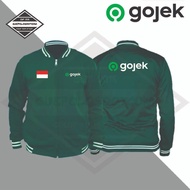 GOJEK ZIPPER VARSITY Hoodie - Gojek Varsity Zipper - GOJEK Sweater - Gojek Hoodie