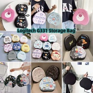 READY STOCK!For Logitech G331 Headphone Case Vintage Cute Cartoon Headset Earpads Storage Bag Casing
