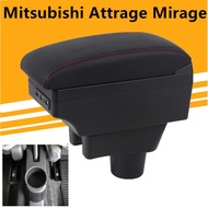 Mitsubishi Attrage Mirage Armrest Console Box Adjustable Centre ConsoleAuto Storage box Car accessor