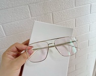 แว่นสายตา Mykita ทรงสี่เหลี่ยมบางเบา ป้องกันแสงสีฟ้า ดีไซน์เนอร์ แฟชั่น แว่นสายตาสำหรับผู้ชายและผู้ห