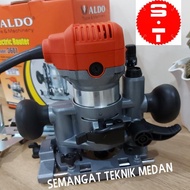 3607 Mesin Hand Trimmer Mini Profil Router Tangan Dudukan 1/4" Aldo