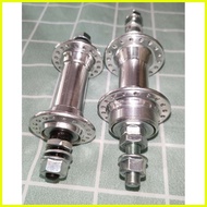 【hot sale】 Bike Hubs Pair Front and Rear Bicycle MTB Hub Thread and Nut Type 36 Holes Alloy