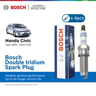 Bosch Double Iridium Spark Plug for Honda Civic FD 1.8cc / 2.0cc (4 Pcs/Set) FR6LII330X