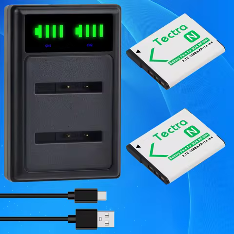 NP-BN1 Battery/Charger for Sony Cyber-shot DSC-QX10,DSC-QX100,DSC-T99,DSC-T110,DSC-TF1,DSC-TX5,DSC-T