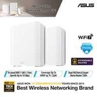 ASUS ZenWiFi BT10 Tri-band WiFi 7 Smart AiMesh Extendable Router- 6 Ghz 18Gbps 6000 sq.ft coverage D
