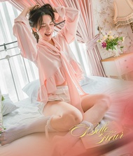 (พร้อมส่ง) Cherie Bow Crop #TI15601