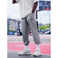 Open UZIS UZIS Sports Pants Men Summer Quick-Drying Ice Silk Woven Sweatpants American Basketball Pa
