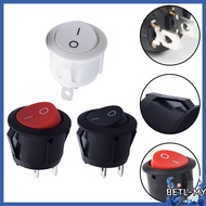 【12.12 SALE】2PCS 12v Round Rocker Switch ON/OFF 2 Pin SPST Camper Van Caravan  for Motorhome