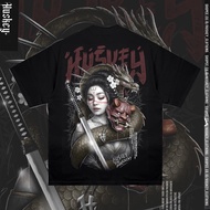 Huskey Clothing Tshirt New Geisha Black And White - Cool Men's Distro T-Shirt