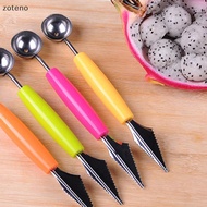 [zoteno] Watermelon Melon Fruit Baller Carving Ice Cream Melon Scoop carver Craft Ball [new]